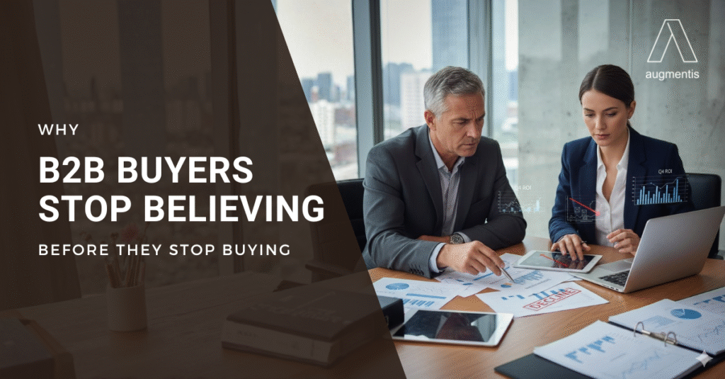 Trust recession in B2B marketing