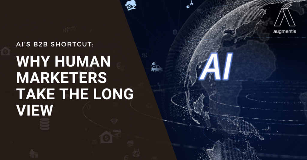 Why Human Marketers Take the Long View