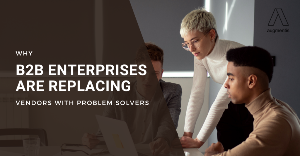 B2B marketing strategy transition from vendor to problem solver | B2B brand strategy and consulting firm